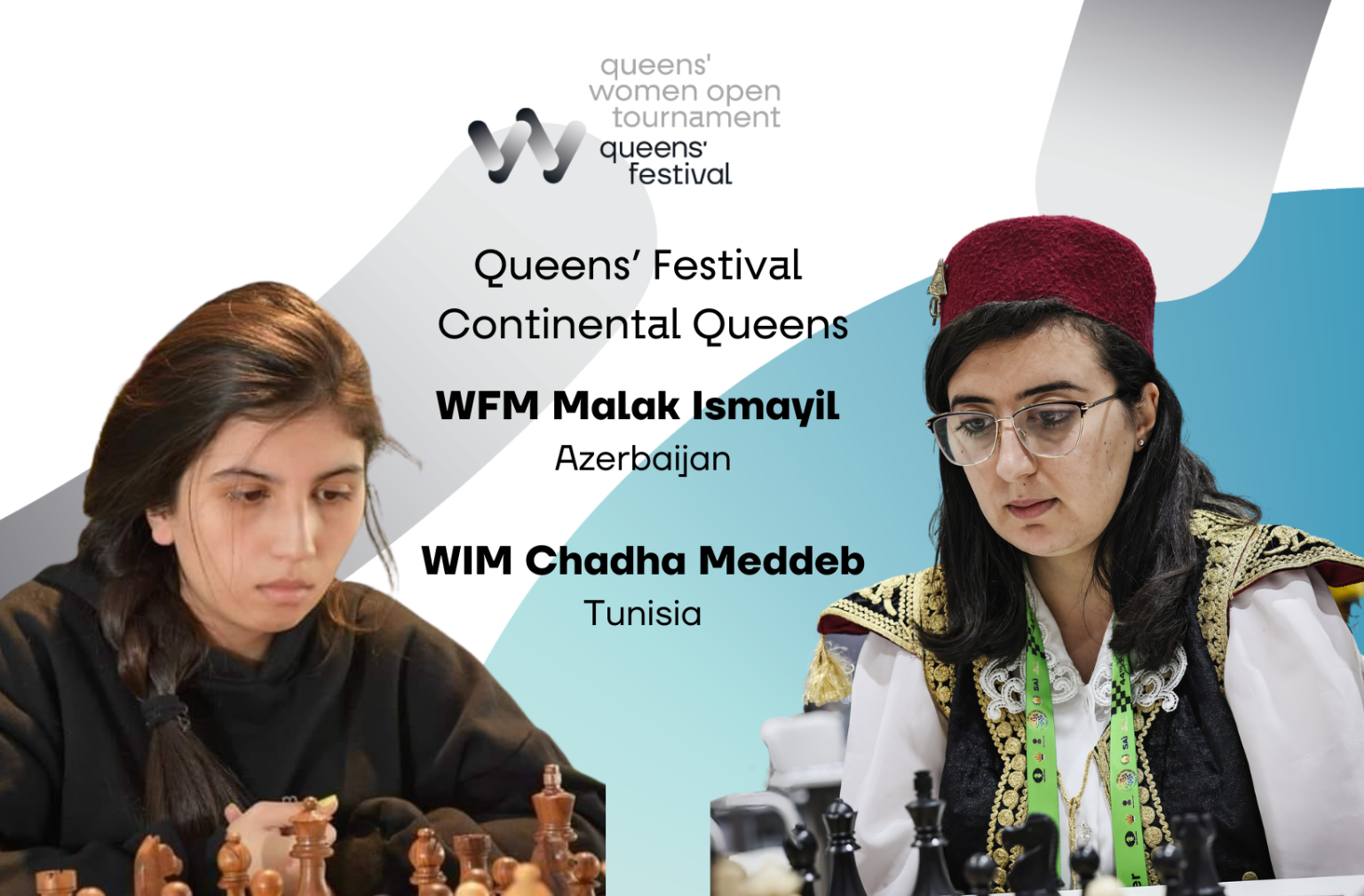 Queens’ Festival Malak Ismayil and Chadha Meddeb win continental